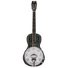 Ortega RRG30E-DD Americana Series Resonator Guitar 6 String - Distressed Denim Matte / Chrome HW