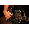 Ortega RRG30E-DD Americana Series Resonator Guitar 6 String - Distressed Denim Matte / Chrome HW