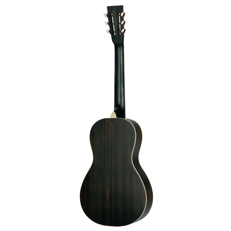 Ortega RRG30E-DD Americana Series Resonator Guitar 6 String - Distressed Denim Matte / Chrome HW