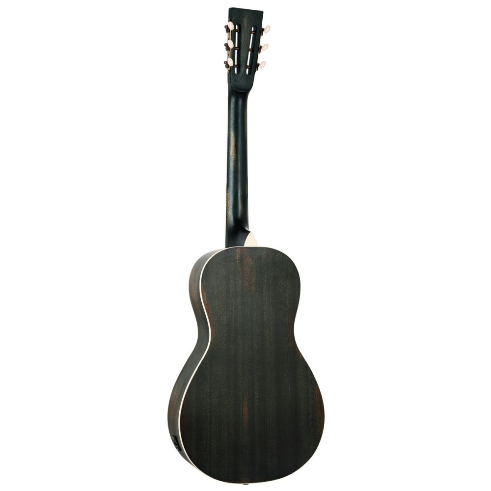 Ortega RRG30E-DD Americana Series Resonator Guitar 6 String - Distressed Denim Matte / Chrome HW