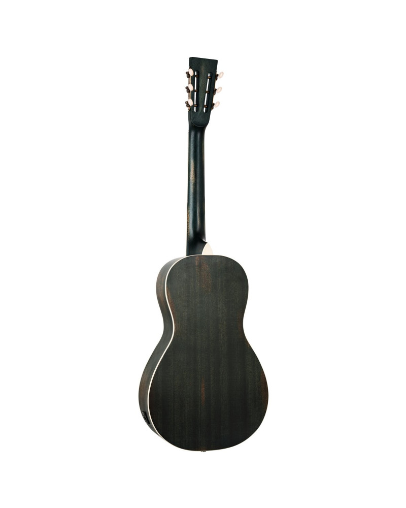 Ortega RRG30E-DD Americana Series Resonator Guitar 6 String - Distressed Denim Matte / Chrome HW