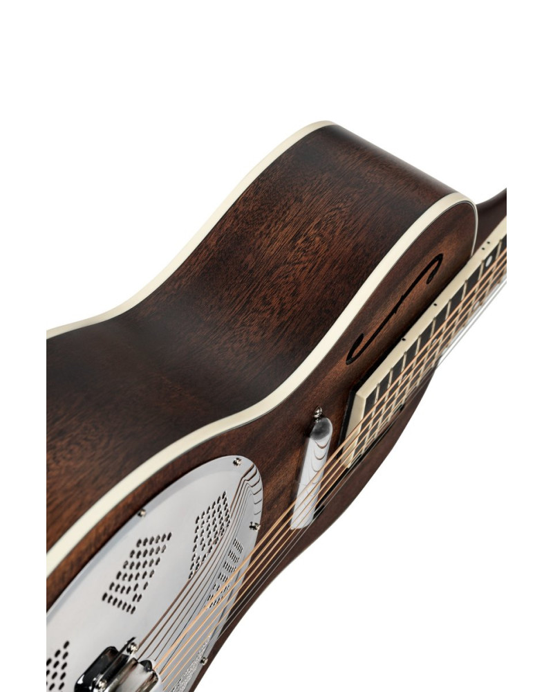 Ortega RRG30E-WB Americana Series Resonator Guitar 6 String - Whiskey Burst Matte / Chrome HW