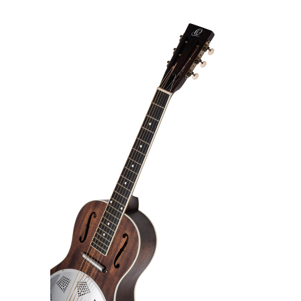 Ortega RRG30E-WB Americana Series Resonator Guitar 6 String - Whiskey Burst Matte / Chrome HW