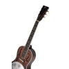 Ortega RRG30E-WB Americana Series Resonator Guitar 6 String - Whiskey Burst Matte / Chrome HW