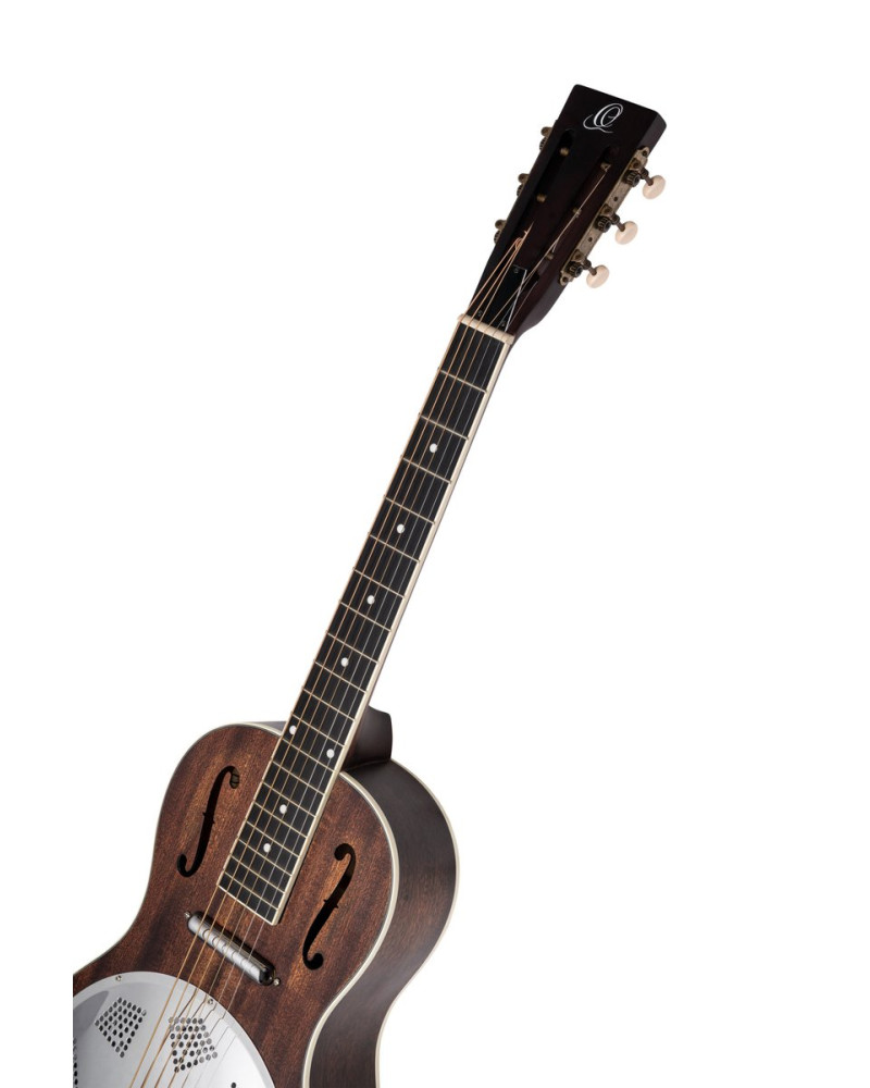 Ortega RRG30E-WB Americana Series Resonator Guitar 6 String - Whiskey Burst Matte / Chrome HW