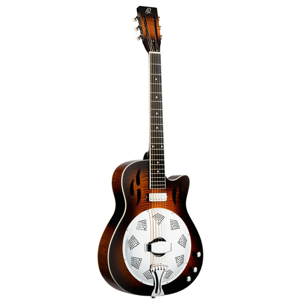 Ortega RRG50CE-SSB Americana Series 4/4 Resonator Guitar 6-String + Pro Gig Bag