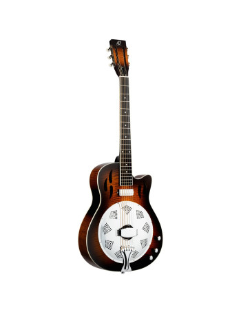 Ortega RRG50CE-SSB Americana Series 4/4 Resonator Guitar 6-String + Pro Gig Bag