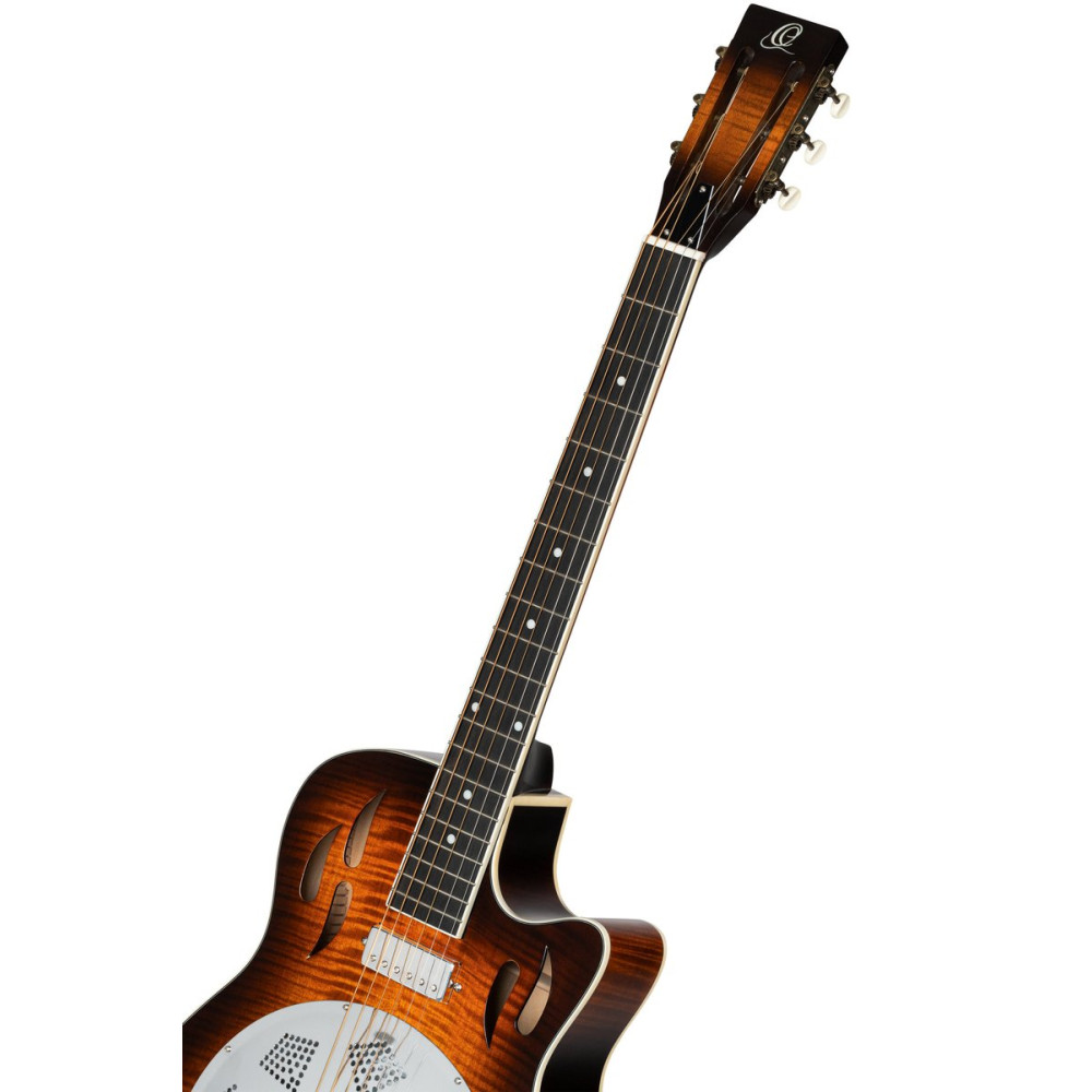 Ortega RRG50CE-SSB Americana Series 4/4 Resonator Guitar 6-String + Pro Gig Bag