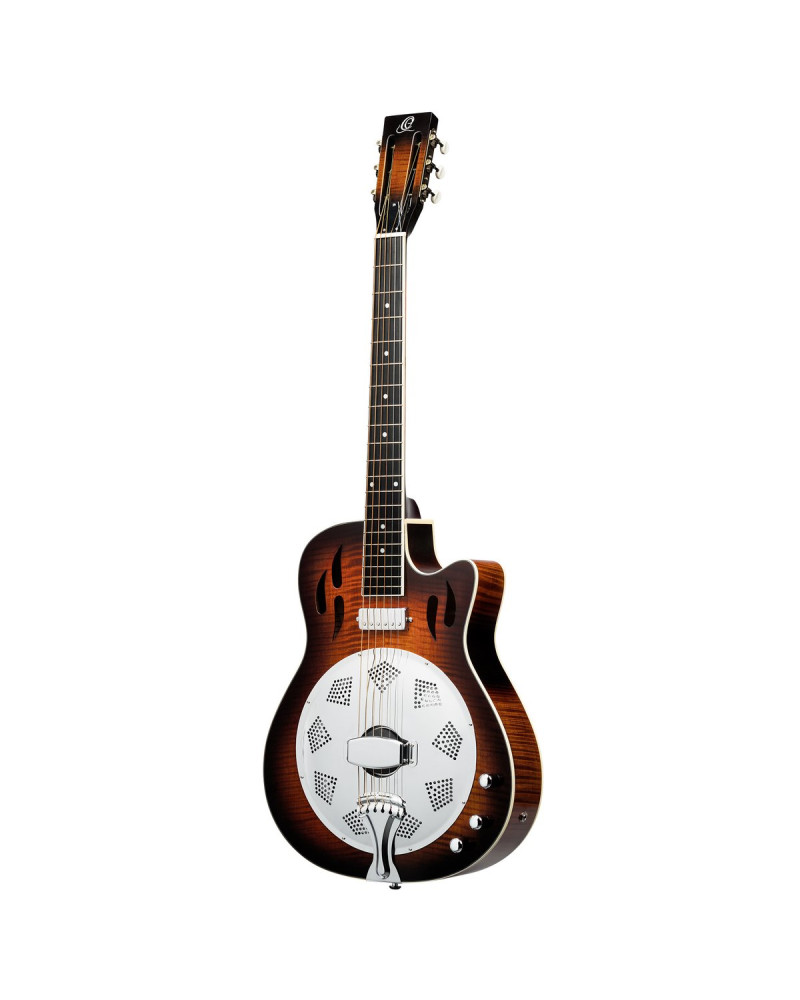 Ortega RRG50CE-SSB Americana Series 4/4 Resonator Guitar 6-String + Pro Gig Bag