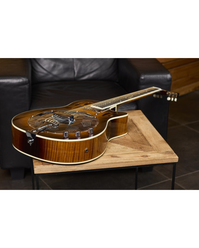 Ortega RRG50CE-SSB Americana Series 4/4 Resonator Guitar 6-String + Pro Gig Bag