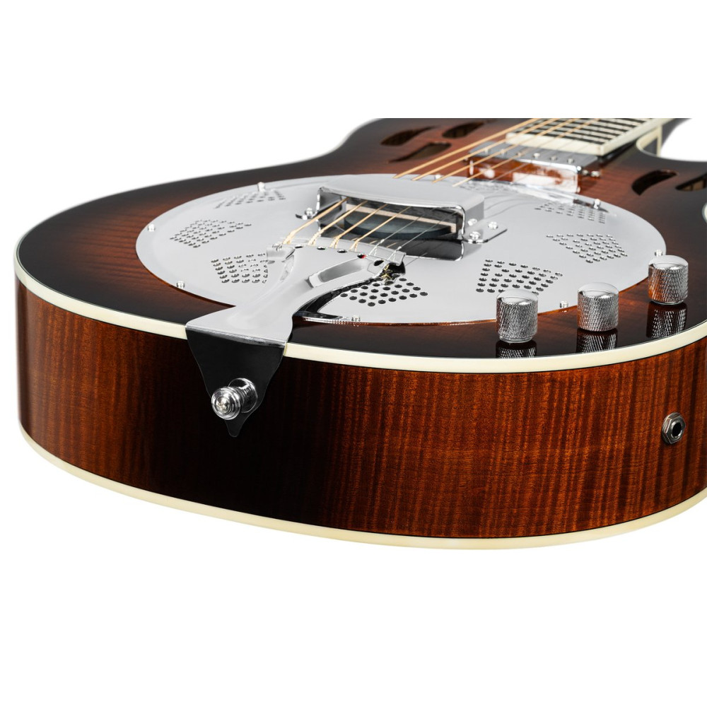 Ortega RRG50CE-SSB Americana Series 4/4 Resonator Guitar 6-String + Pro Gig Bag