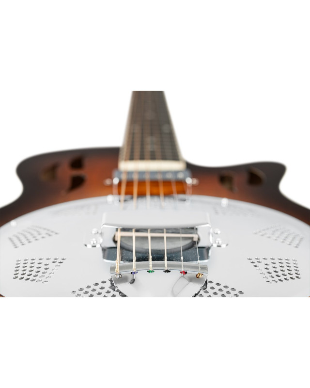 Ortega RRG50CE-SSB Americana Series 4/4 Resonator Guitar 6-String + Pro Gig Bag