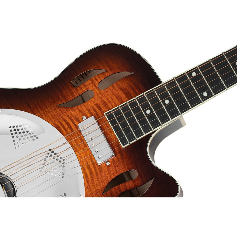 Ortega RRG50CE-SSB Americana Series 4/4 Resonator Guitar 6-String + Pro Gig Bag