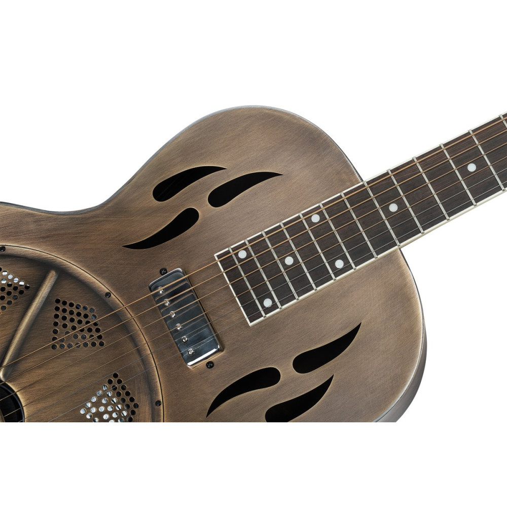 Ortega RRG60E Americana Series 4/4 Resonator Guitar 6-String + Pro Gig Bag