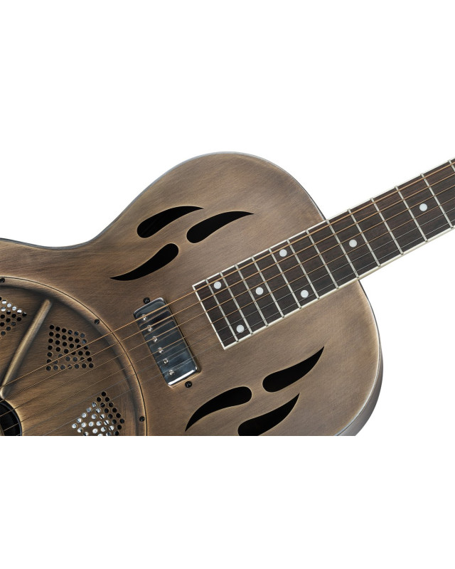 Ortega RRG60E Americana Series 4/4 Resonator Guitar 6-String + Pro Gig Bag