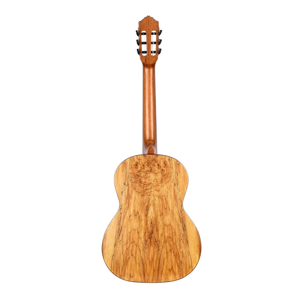 Ortega RSM-REISSUE The Private Room 4/4 Nylon String Guitar 6-String - Spalted Maple Natural + Gig Bag