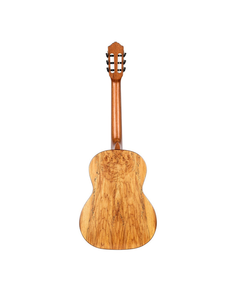 Ortega RSM-REISSUE The Private Room 4/4 Nylon String Guitar 6-String - Spalted Maple Natural + Gig Bag
