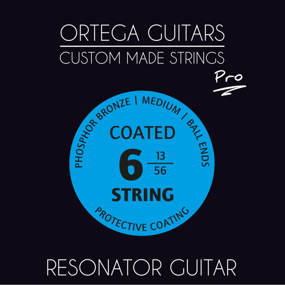 Ortega RSP-M Custom Made Strings Pro Resonator Guitar String Set