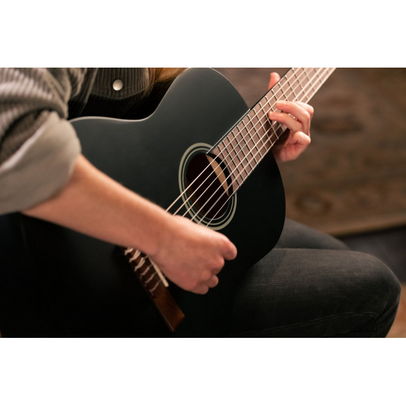 Ortega RST5MBK Student Series 4/4 Classic Guitar 6-String - Black