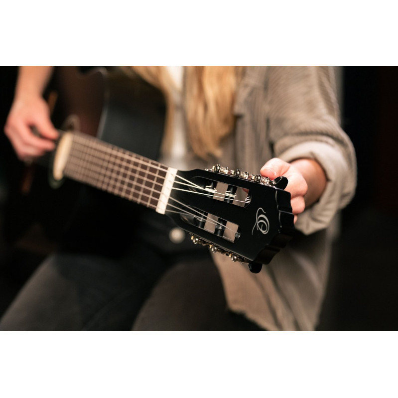 Ortega RST5MBK Student Series 4/4 Classic Guitar 6-String - Black