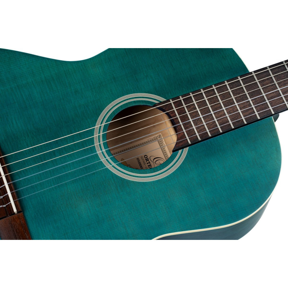 Ortega RST5MOC Student Series 4/4 Classic Guitar 6-String - Ocean Blue