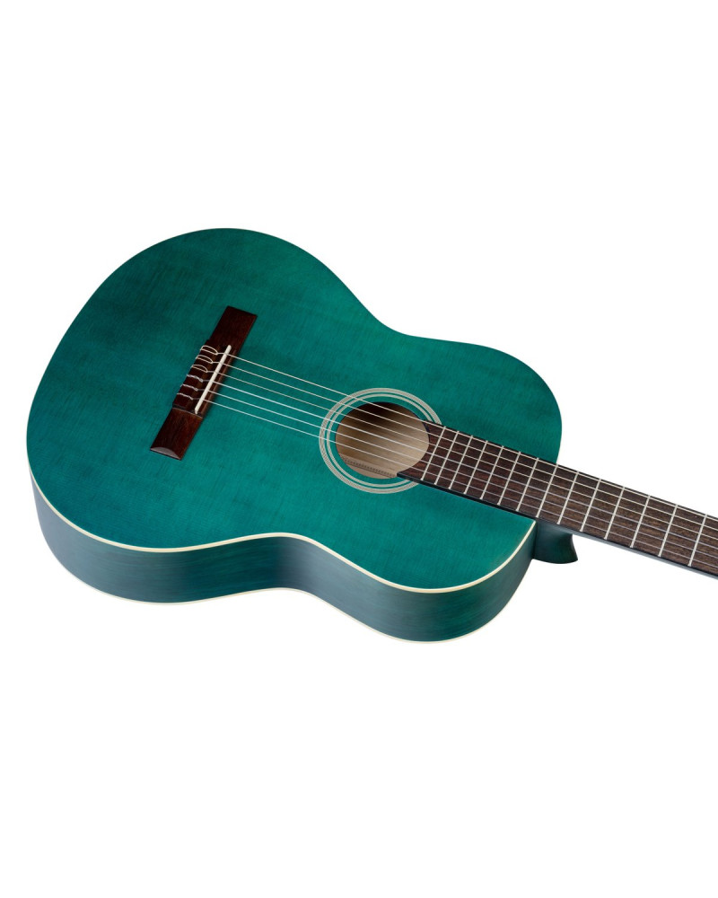 Ortega RST5MOC Student Series 4/4 Classic Guitar 6-String - Ocean Blue