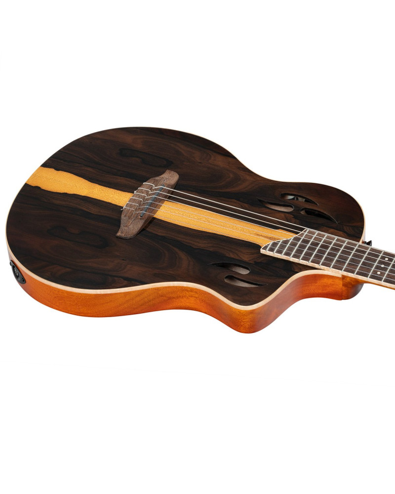 Ortega RTP-LTD TourPlayer Series 4/4 size Nylon String Guitar 6-String + Pro Gig Bag