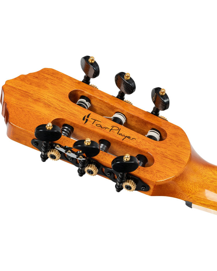 Ortega RTP-LTD TourPlayer Series 4/4 size Nylon String Guitar 6-String + Pro Gig Bag