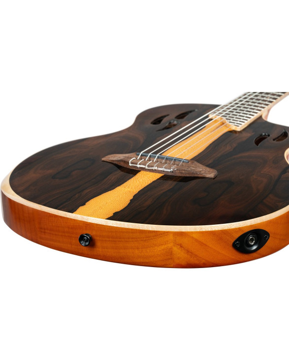 Ortega RTP-LTD TourPlayer Series 4/4 size Nylon String Guitar 6-String + Pro Gig Bag