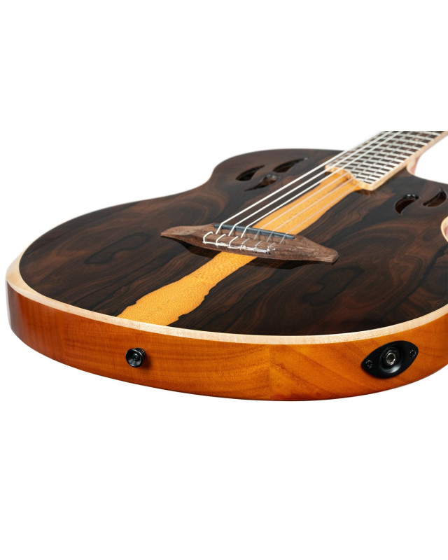 Ortega RTP-LTD TourPlayer Series 4/4 size Nylon String Guitar 6-String + Pro Gig Bag