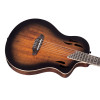 Ortega RTPDLX-ACA TourPlayer DeLuxe Nylon String Guitar 6-String - Acacia Burst + Gig Bag
