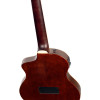 Ortega RTPDLX-ACA TourPlayer DeLuxe Nylon String Guitar 6-String - Acacia Burst + Gig Bag