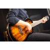 Ortega RTPDLX-ACA TourPlayer DeLuxe Nylon String Guitar 6-String - Acacia Burst + Gig Bag
