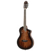 Ortega RTPDLX-ACA TourPlayer DeLuxe Nylon String Guitar 6-String - Acacia Burst + Gig Bag