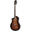 Ortega RTPDLX-ACA-L TourPlayer DeLuxe Nylon String Guitar 6-String Lefty - Acacia Burst + Gig Bag