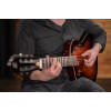Ortega RTPDLX-ACA-L TourPlayer DeLuxe Nylon String Guitar 6-String Lefty - Acacia Burst + Gig Bag
