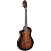 Ortega RTPDLX-ACA-L TourPlayer DeLuxe Nylon String Guitar 6-String Lefty - Acacia Burst + Gig Bag