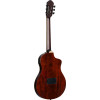 Ortega RTPDLX-ACA-L TourPlayer DeLuxe Nylon String Guitar 6-String Lefty - Acacia Burst + Gig Bag