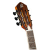 Ortega RTPDLX-FMA TourPlayer DeLuxe Nylon String Guitar 6-String - Flamed Maple Blue + Gig Bag