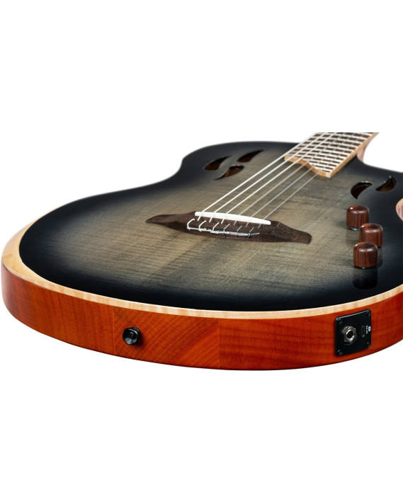 Ortega RTPG-LS1 TourPlayer Series 4/4 Nylon String Guitar 6-String + Pro Gig Bag