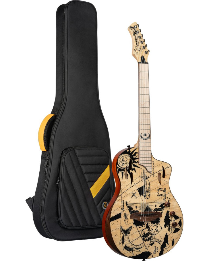 Ortega RTPG-LS2 TourPlayer Series 4/4 size Nylon String Guitar 6-String + Pro Gig Bag