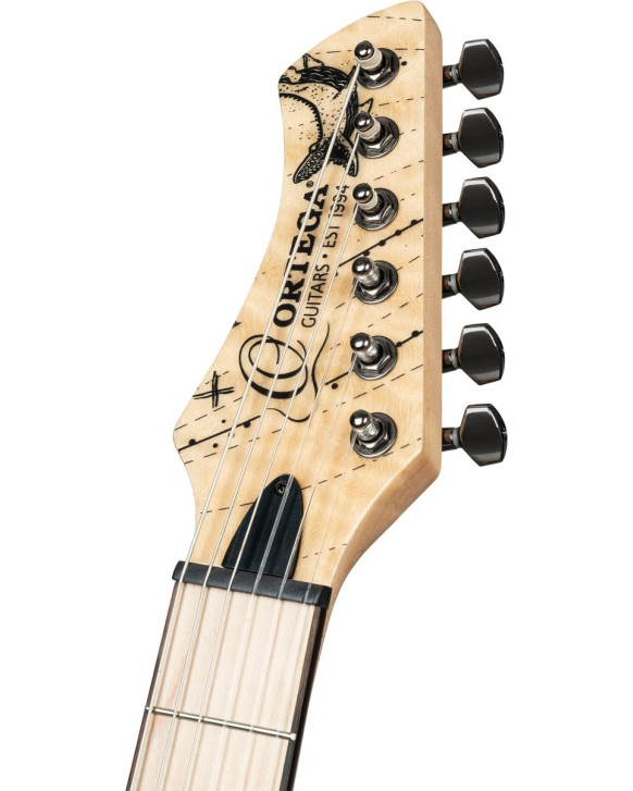 Ortega RTPG-LS2 TourPlayer Series 4/4 size Nylon String Guitar 6-String + Pro Gig Bag