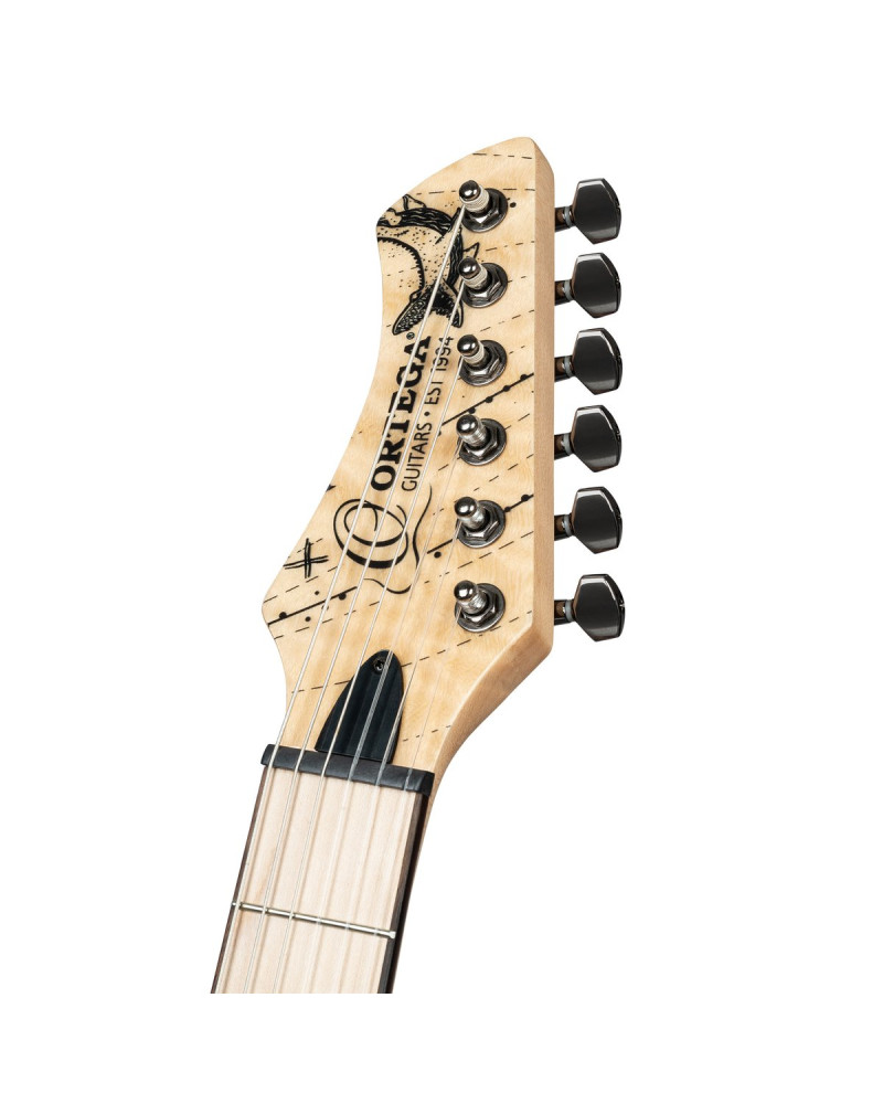 Ortega RTPG-LS2 TourPlayer Series 4/4 size Nylon String Guitar 6-String + Pro Gig Bag