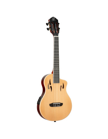 Ortega RTPS-U-NAT TourPlayer Series Tenor Ukulele 4-String + Gig Bag