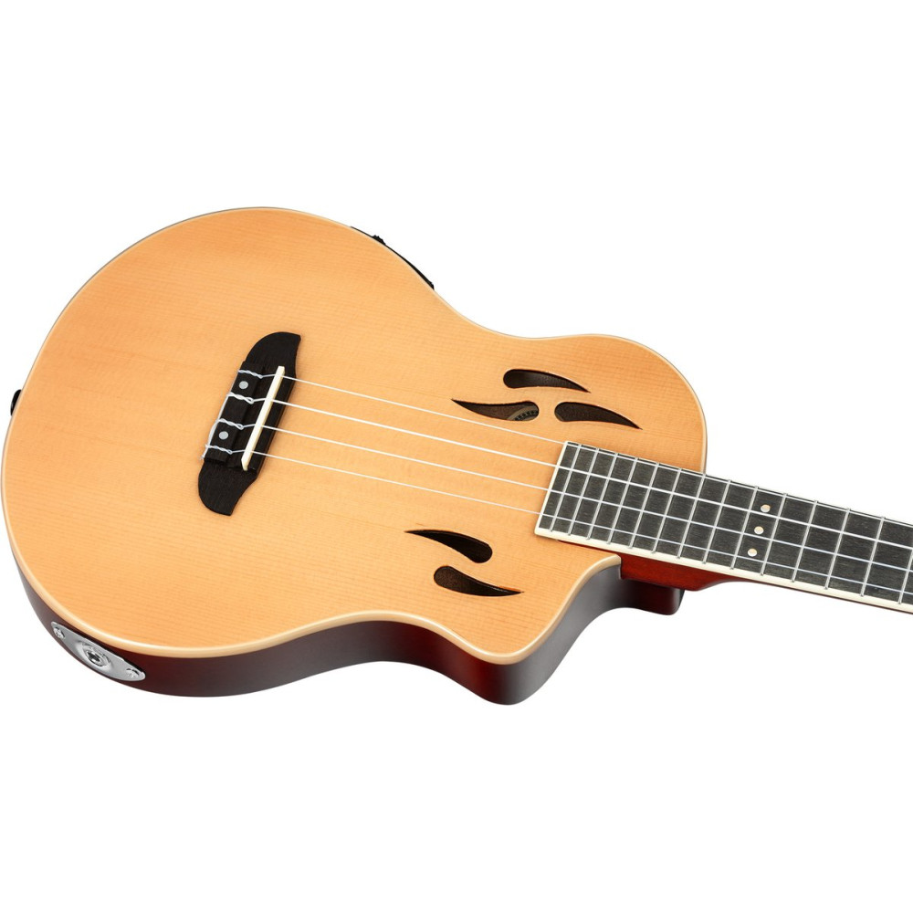 Ortega RTPS-U-NAT TourPlayer Series Tenor Ukulele 4-String + Gig Bag