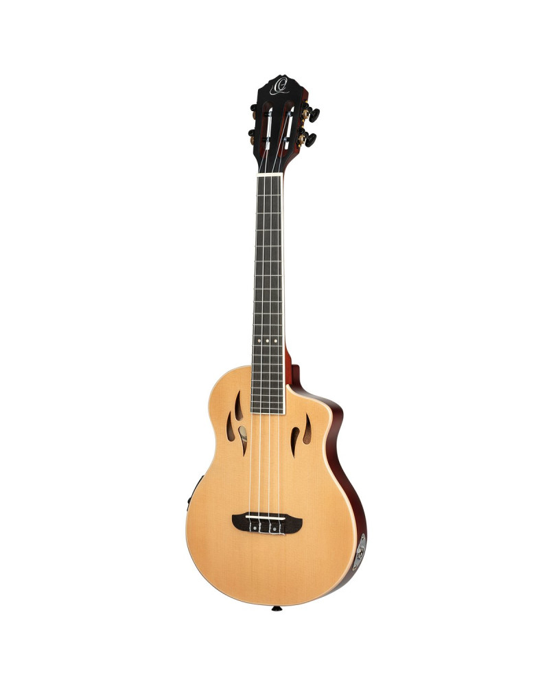 Ortega RTPS-U-NAT TourPlayer Series Tenor Ukulele 4-String + Gig Bag