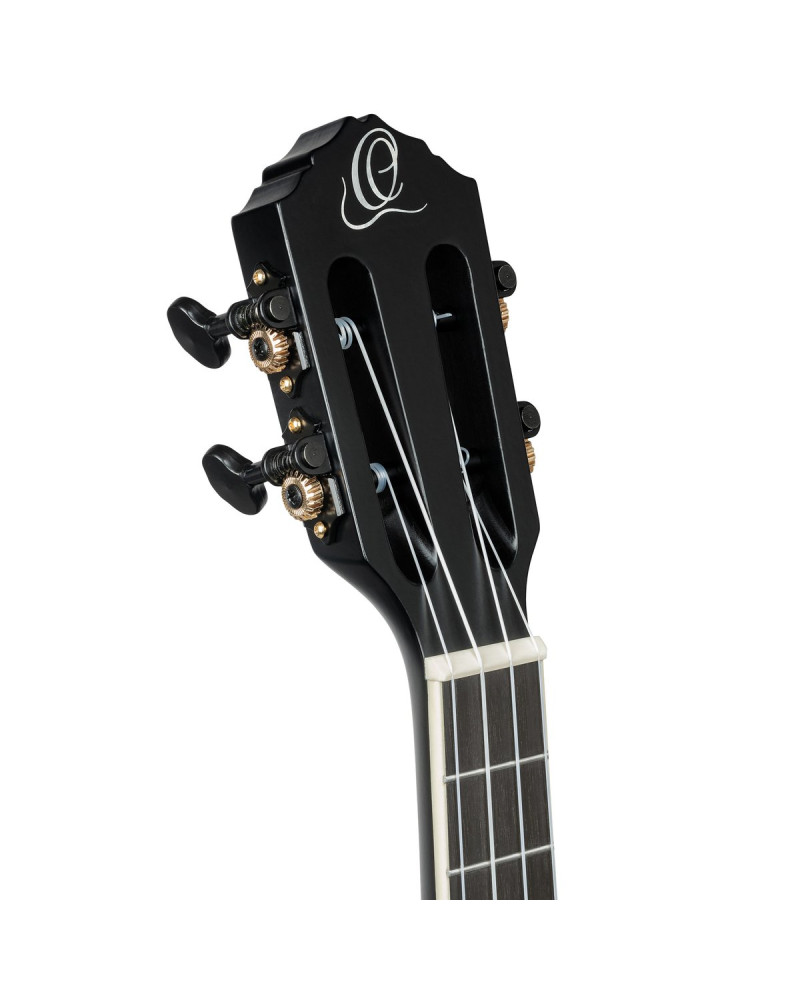 Ortega RTPS-U-SBK TourPlayer Series Tenor Ukulele 4-String + Gig Bag