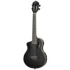 Ortega RTPS-U-SBK-L TourPlayer Series Tenor Ukulele 4-String Lefty + Gig Bag