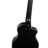 Ortega RTPS-U-SBK-L TourPlayer Series Tenor Ukulele 4-String Lefty + Gig Bag