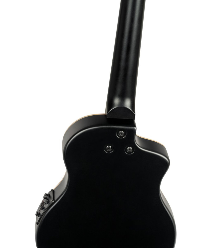 Ortega RTPS-U-SBK-L TourPlayer Series Tenor Ukulele 4-String Lefty + Gig Bag